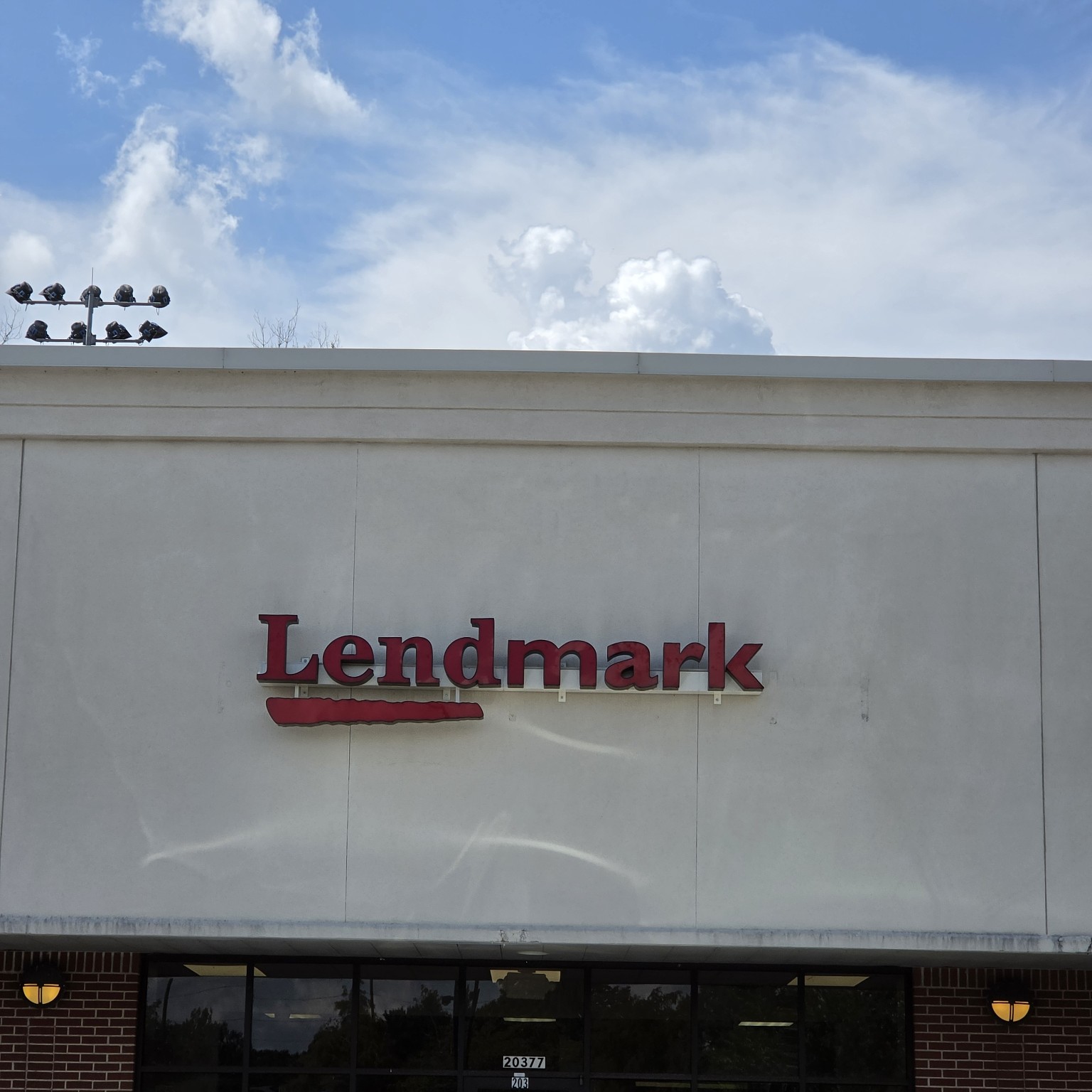Lendmark storefront — commercial electrical build-out project
